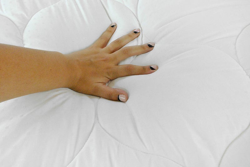 DII Plush Cotton Bed Covering Mattress Pad, Queen, White - Image 3